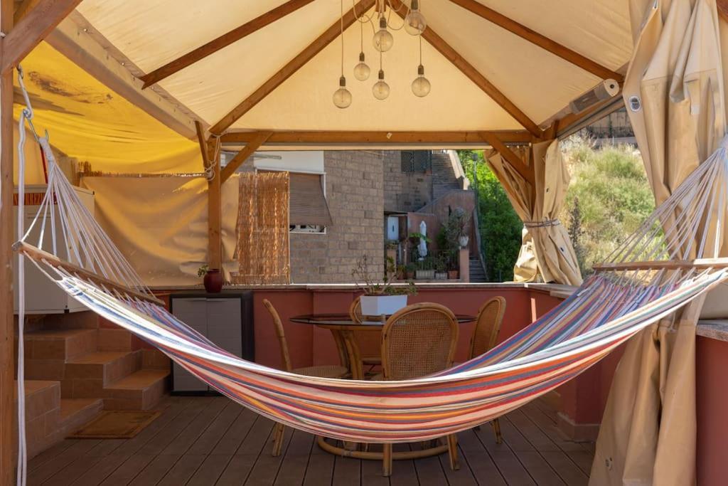Penthouse With Jacuzzi On Private Terrace In Trastevere Rzym Zewnętrze zdjęcie