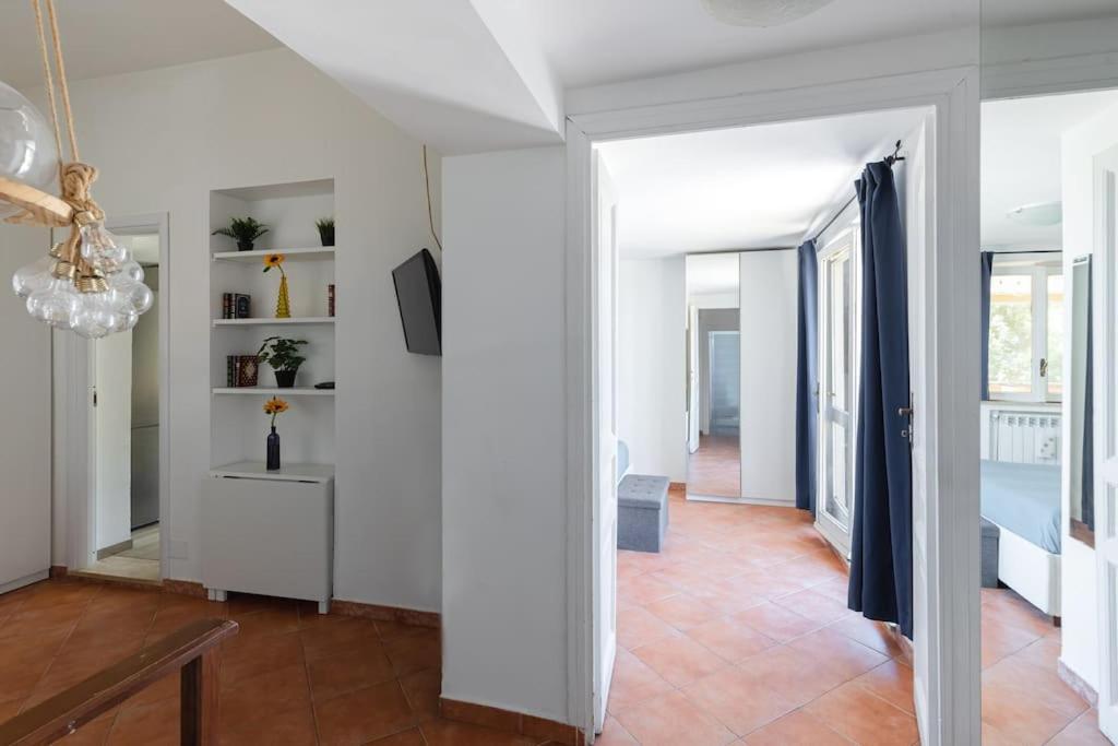 Penthouse With Jacuzzi On Private Terrace In Trastevere Rzym Zewnętrze zdjęcie